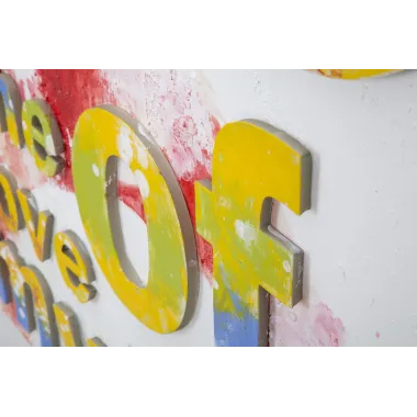 OBRAZ NA PŁÓTNIE MUZYKA 100 3,5 100 cm